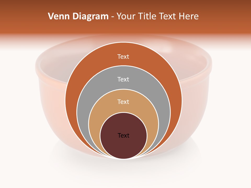 Earthenware Horizontal Photo PowerPoint Template