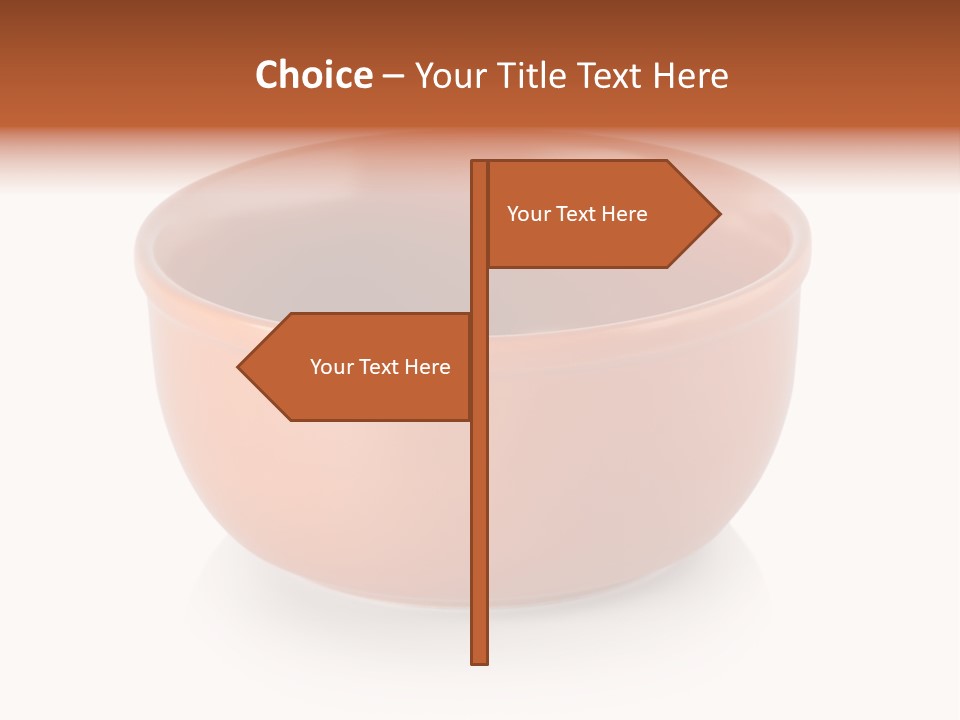 Earthenware Horizontal Photo PowerPoint Template