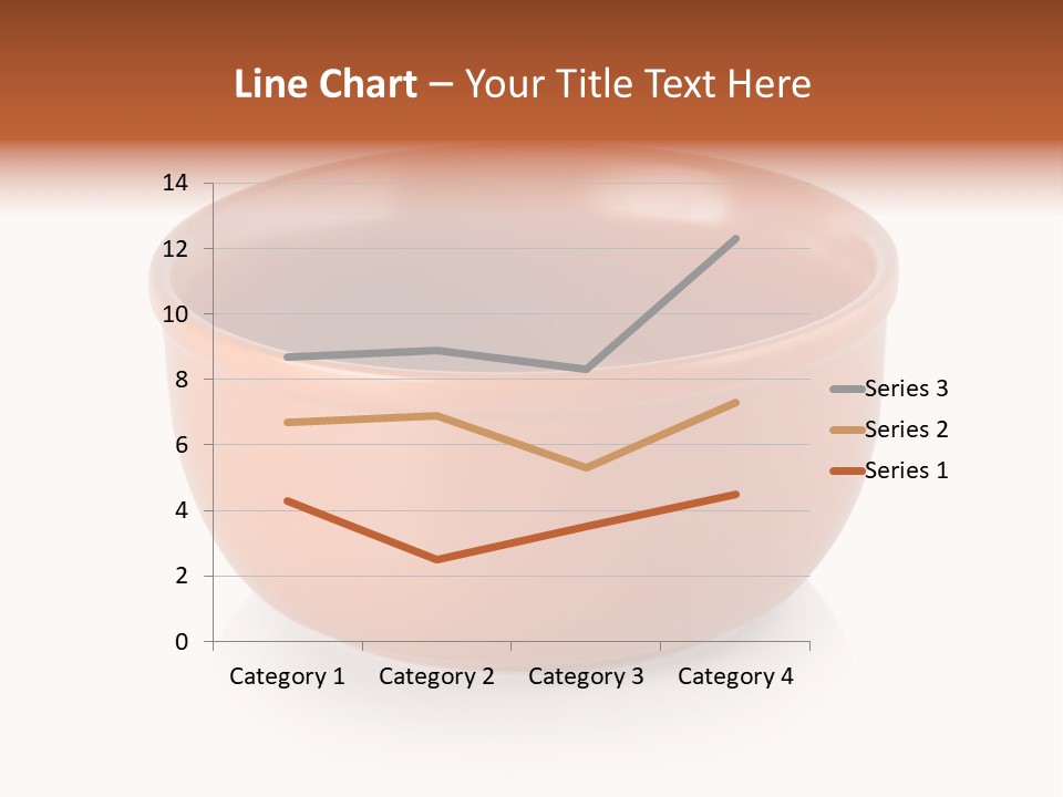 Earthenware Horizontal Photo PowerPoint Template