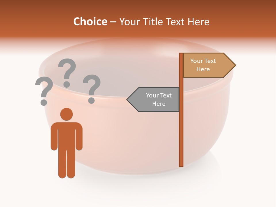 Earthenware Horizontal Photo PowerPoint Template