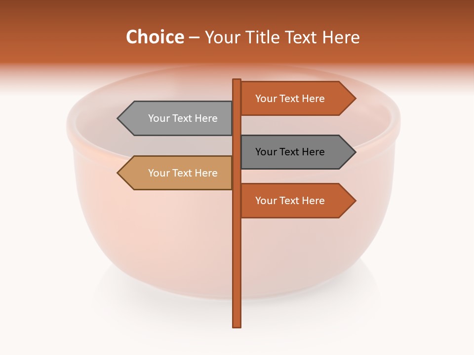 Earthenware Horizontal Photo PowerPoint Template