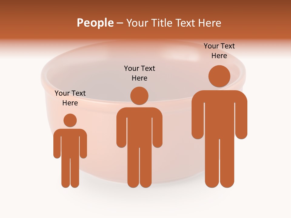 Earthenware Horizontal Photo PowerPoint Template