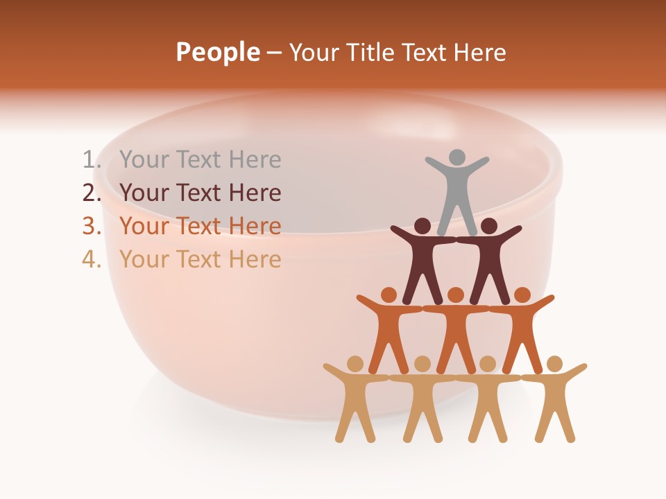 Earthenware Horizontal Photo PowerPoint Template