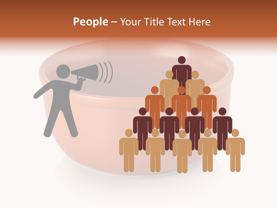 Earthenware Horizontal Photo PowerPoint Template