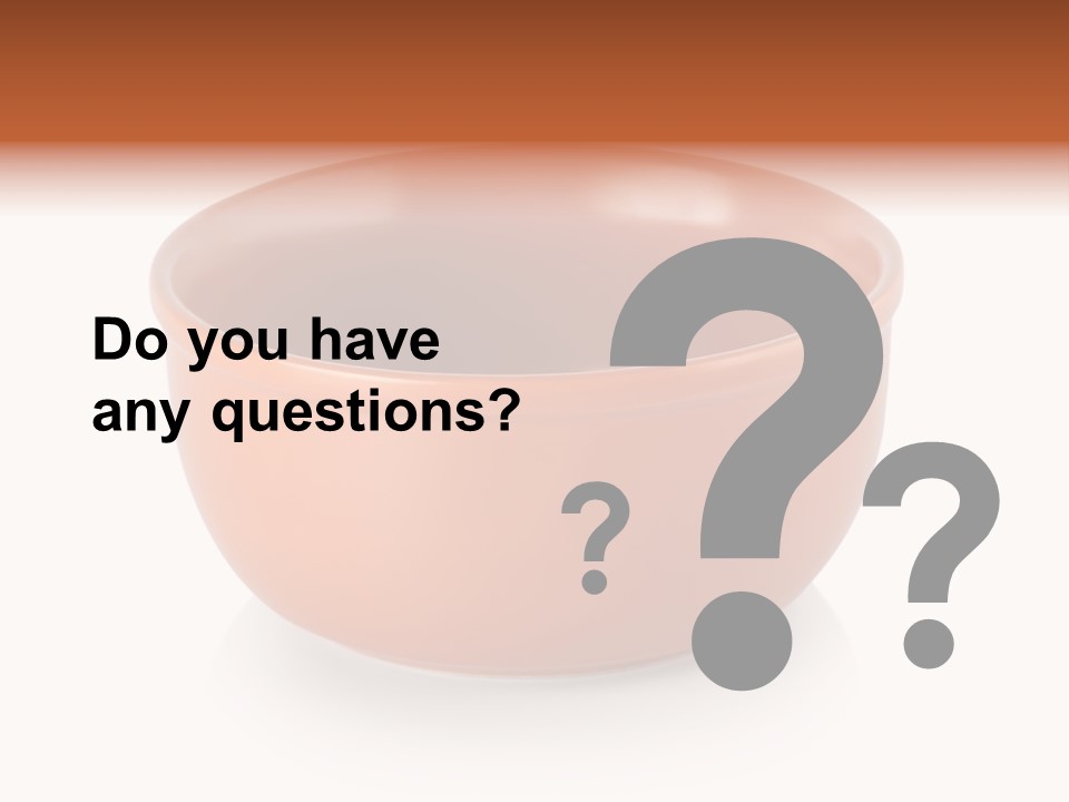 Earthenware Horizontal Photo PowerPoint Template