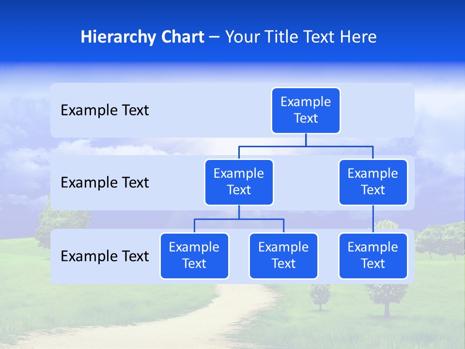 Rural Cloud Freshness PowerPoint Template