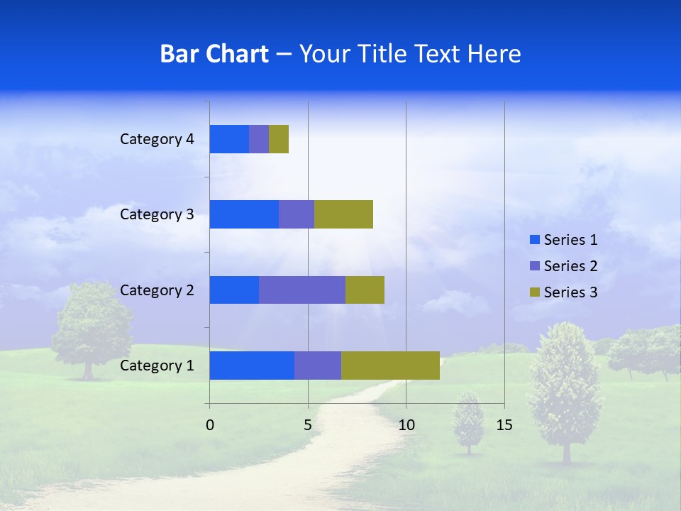 Rural Cloud Freshness PowerPoint Template