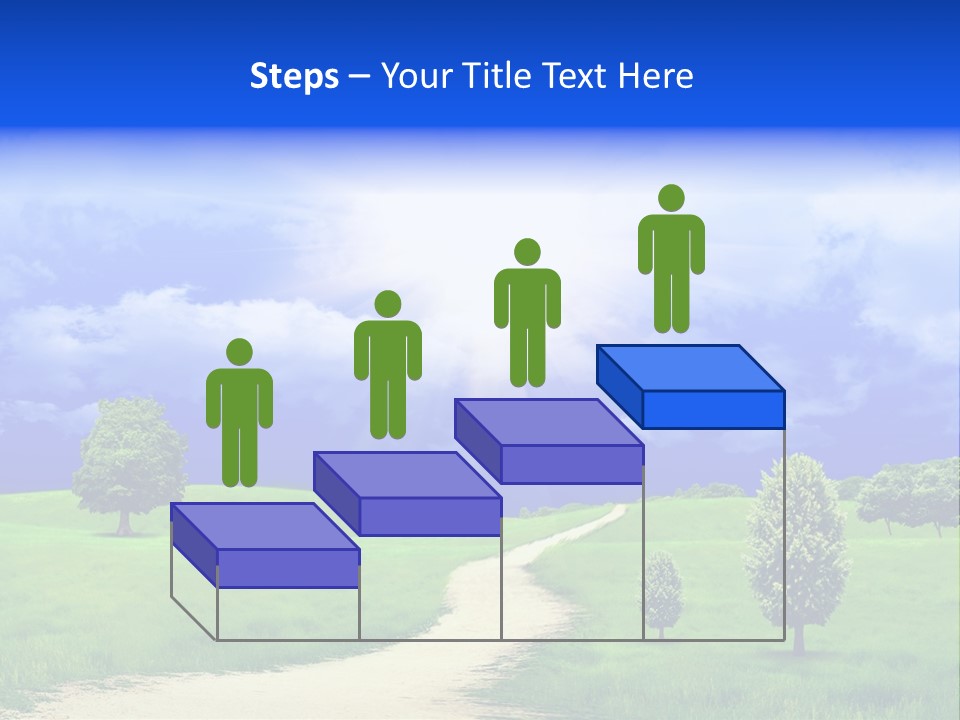 Rural Cloud Freshness PowerPoint Template