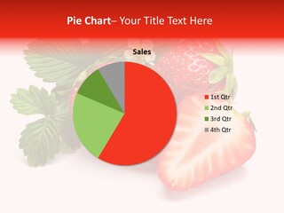 Plate Dishware Brown PowerPoint Template