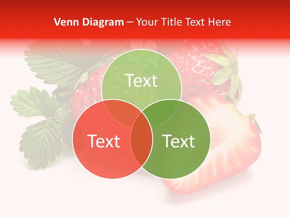 Plate Dishware Brown PowerPoint Template