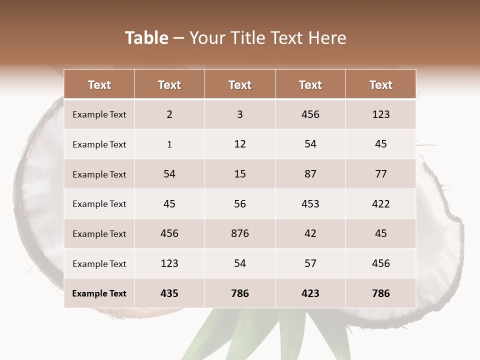 Hard Shell Detail PowerPoint Template