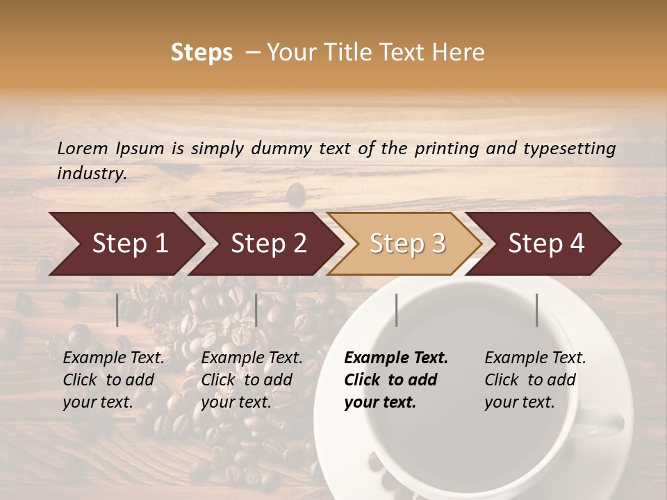 Style Background Espresso PowerPoint Template