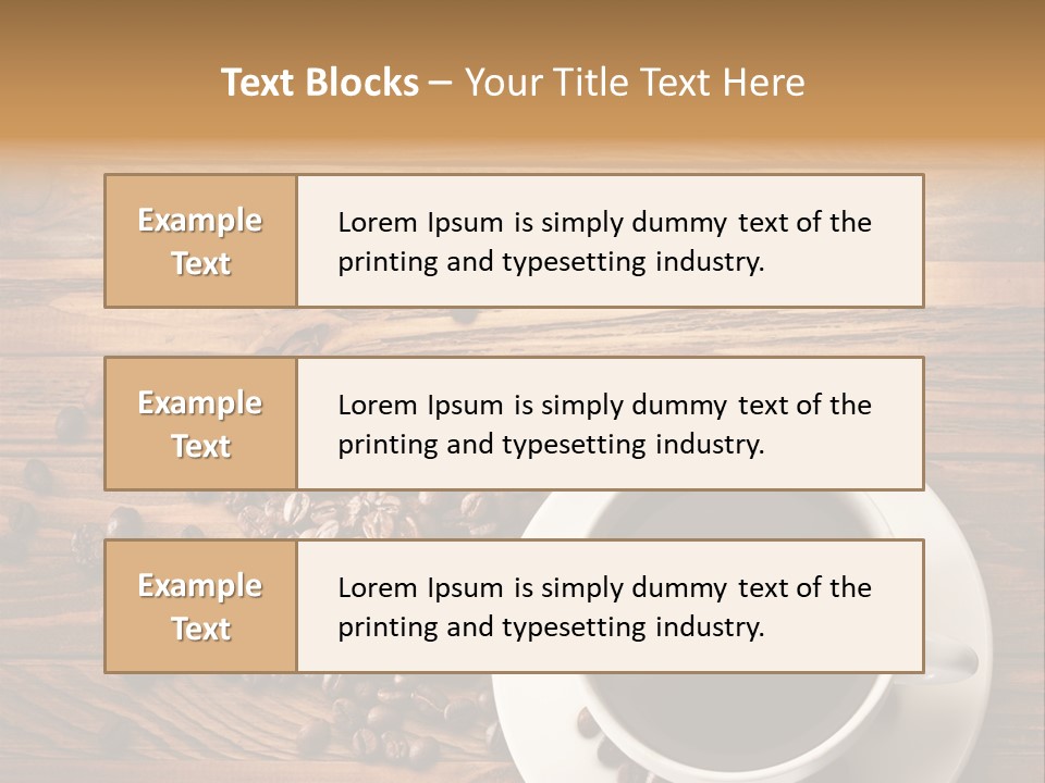 Style Background Espresso PowerPoint Template