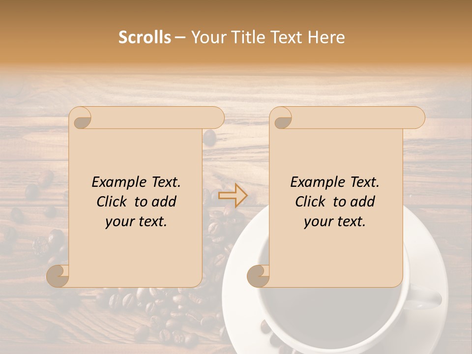 Style Background Espresso PowerPoint Template