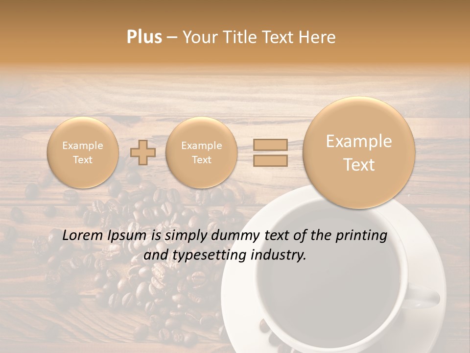 Style Background Espresso PowerPoint Template