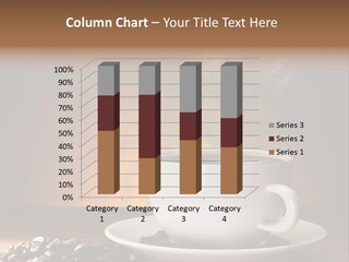 Brown Decorated Table PowerPoint Template