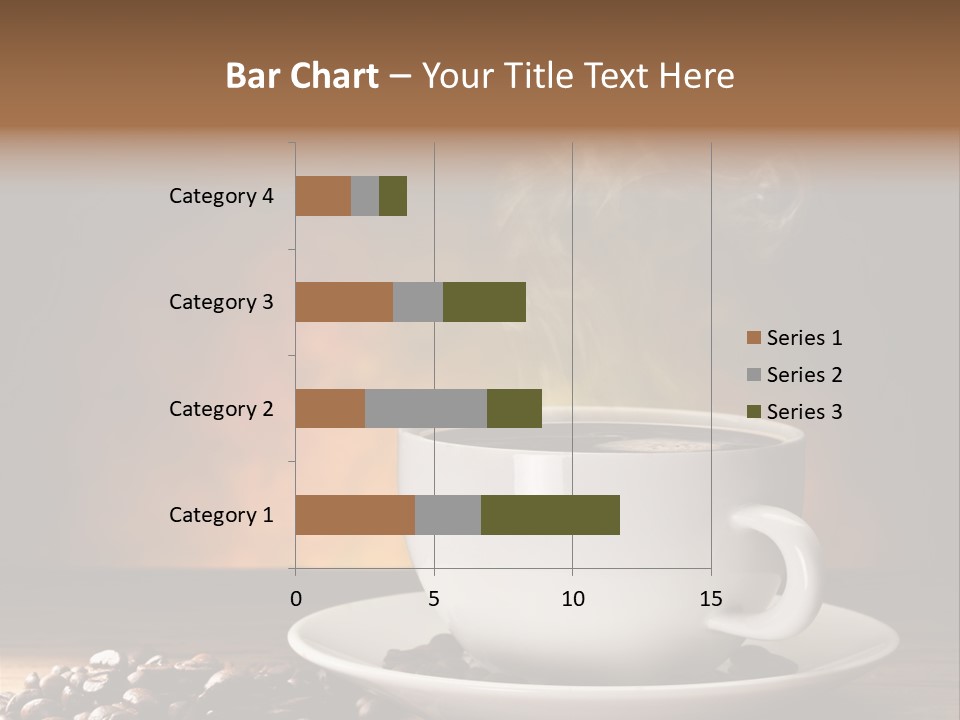Brown Decorated Table PowerPoint Template