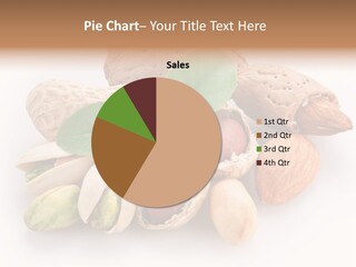 Close Up Peanut Strong PowerPoint Template