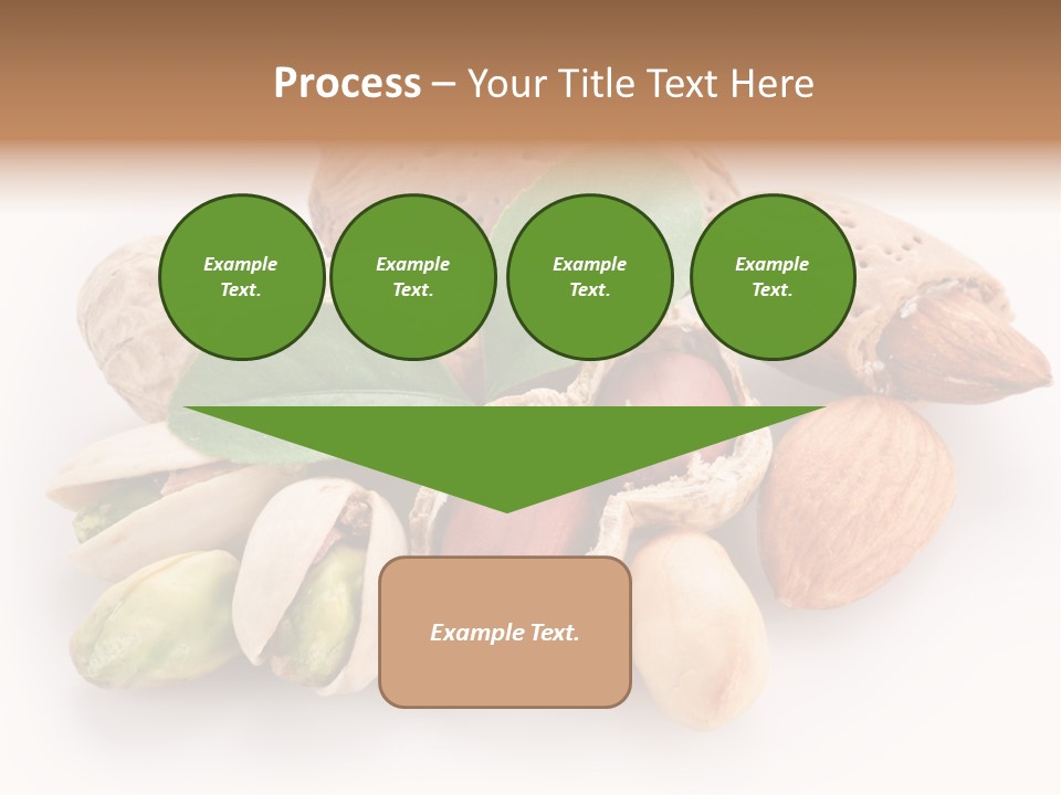 Close Up Peanut Strong PowerPoint Template