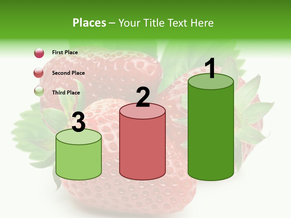 Reflection Freshness Leaf PowerPoint Template