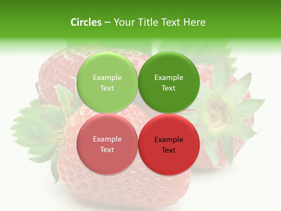 Reflection Freshness Leaf PowerPoint Template