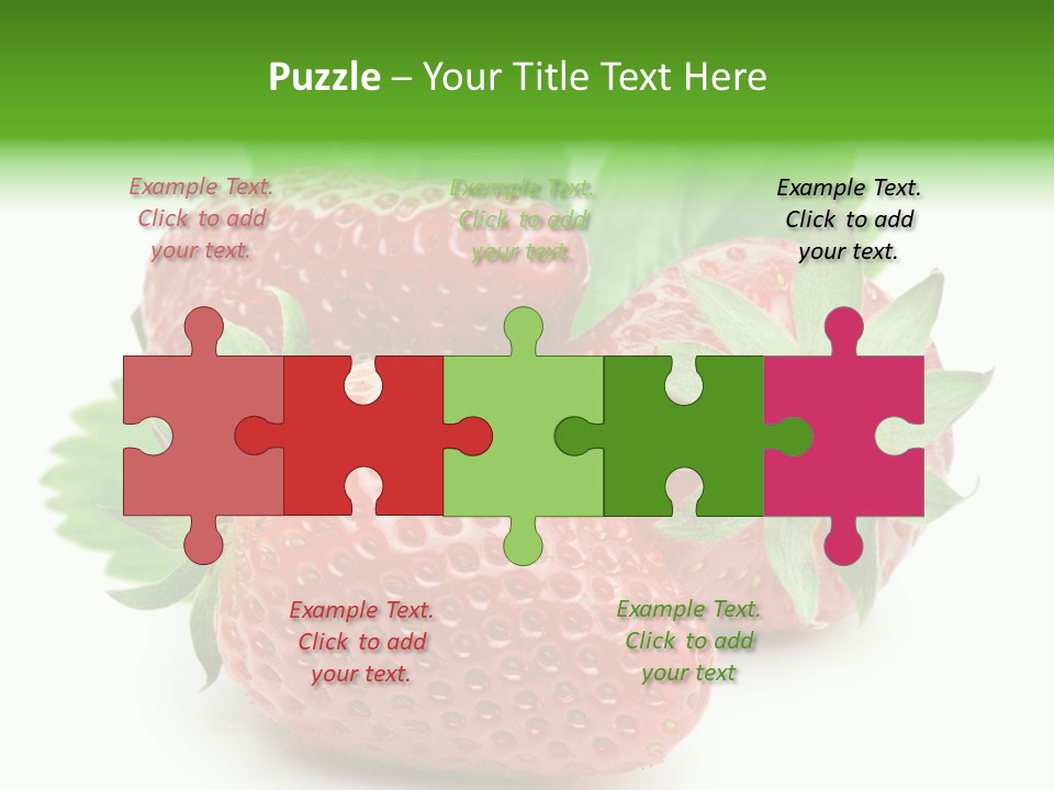 Reflection Freshness Leaf PowerPoint Template