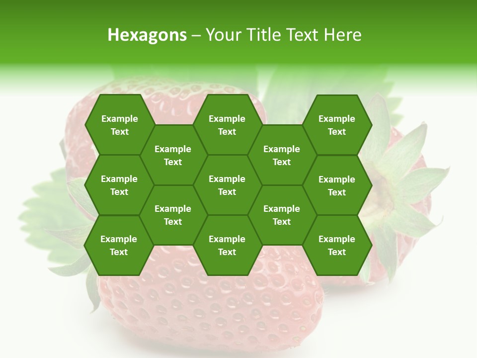 Reflection Freshness Leaf PowerPoint Template