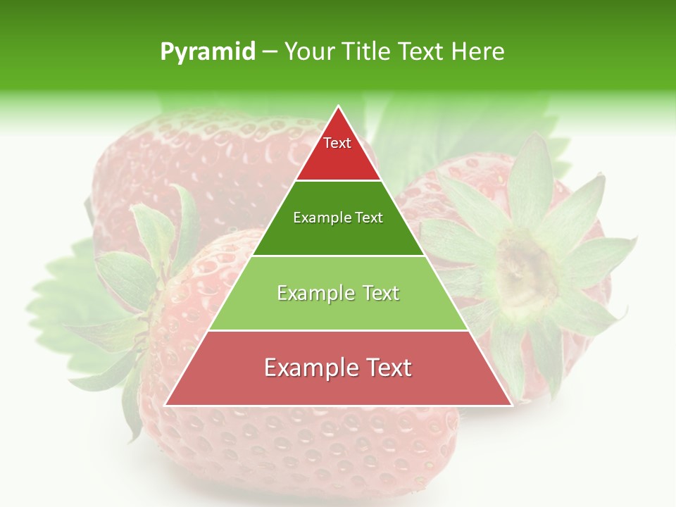 Reflection Freshness Leaf PowerPoint Template