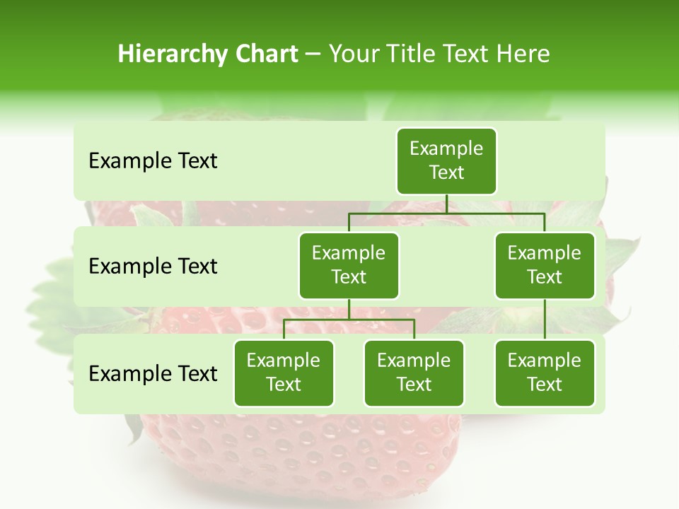 Reflection Freshness Leaf PowerPoint Template