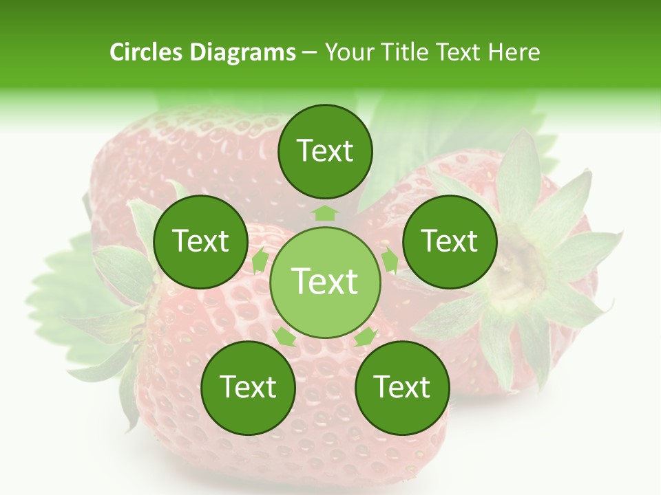 Reflection Freshness Leaf PowerPoint Template