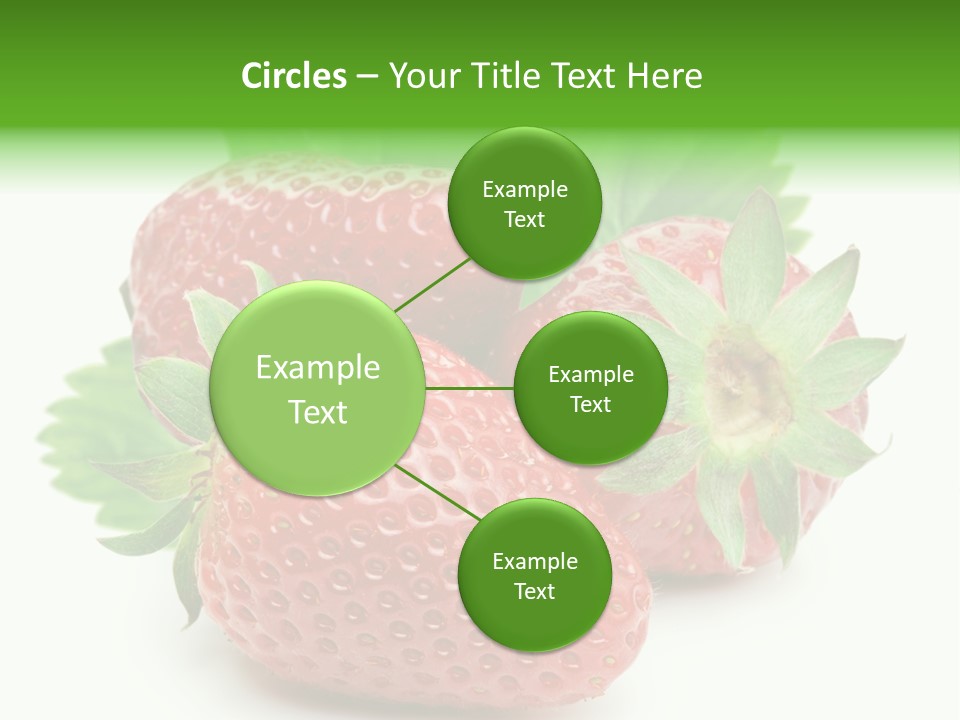 Reflection Freshness Leaf PowerPoint Template