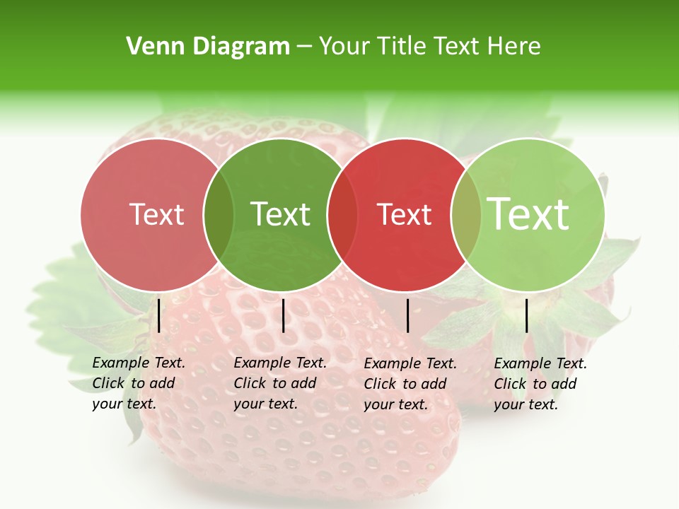 Reflection Freshness Leaf PowerPoint Template