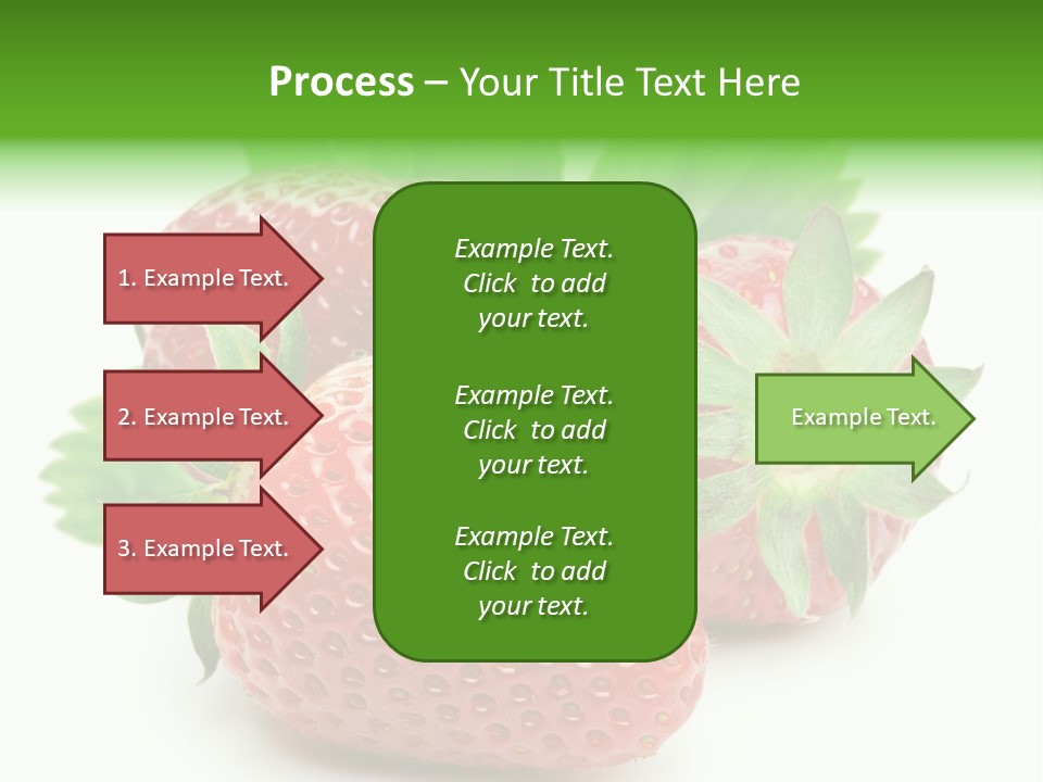 Reflection Freshness Leaf PowerPoint Template