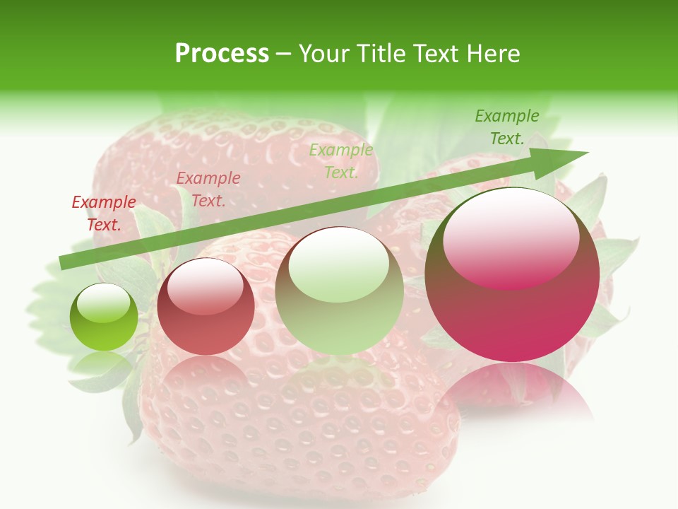 Reflection Freshness Leaf PowerPoint Template