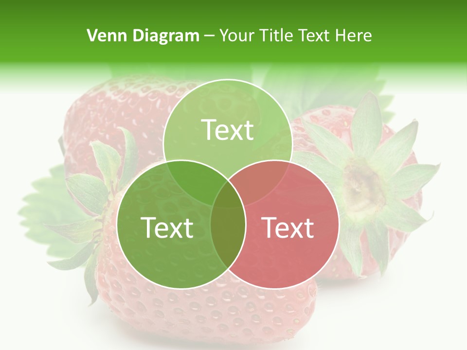 Reflection Freshness Leaf PowerPoint Template