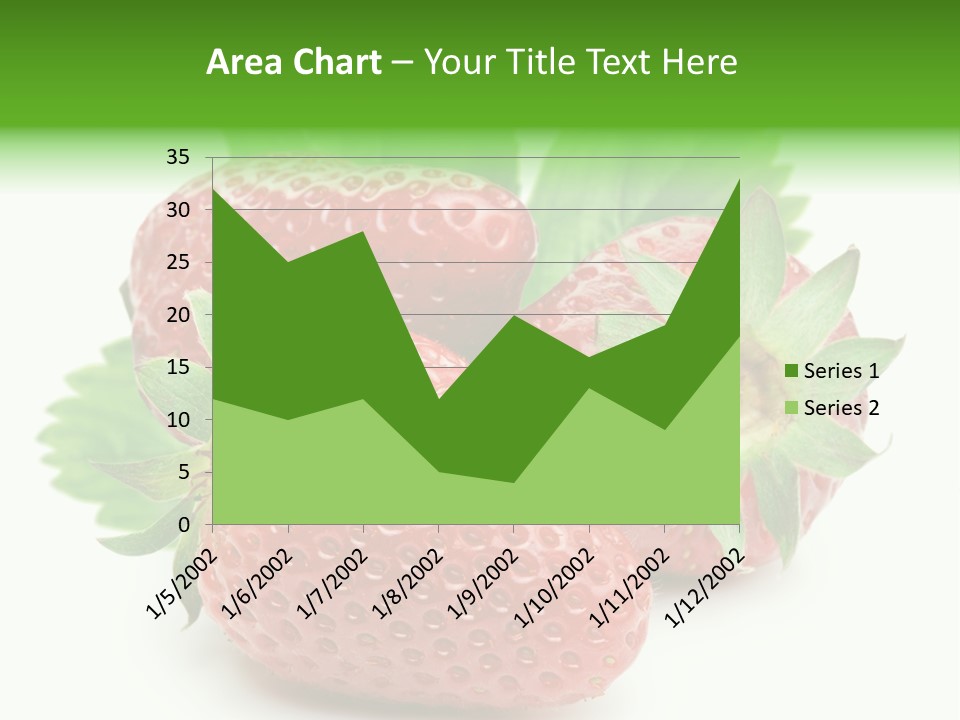Reflection Freshness Leaf PowerPoint Template