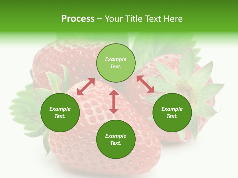 Reflection Freshness Leaf PowerPoint Template