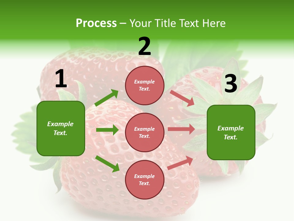 Reflection Freshness Leaf PowerPoint Template