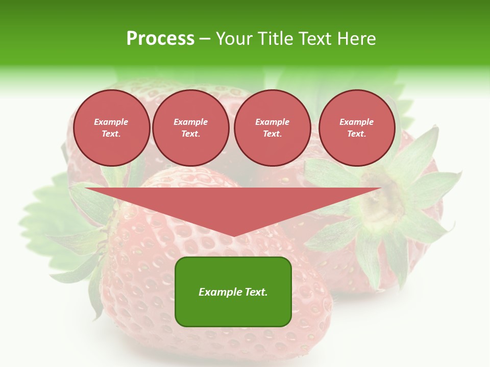 Reflection Freshness Leaf PowerPoint Template