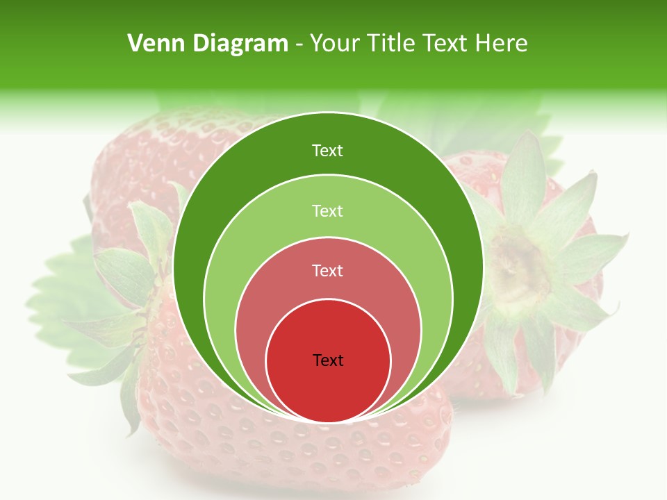 Reflection Freshness Leaf PowerPoint Template