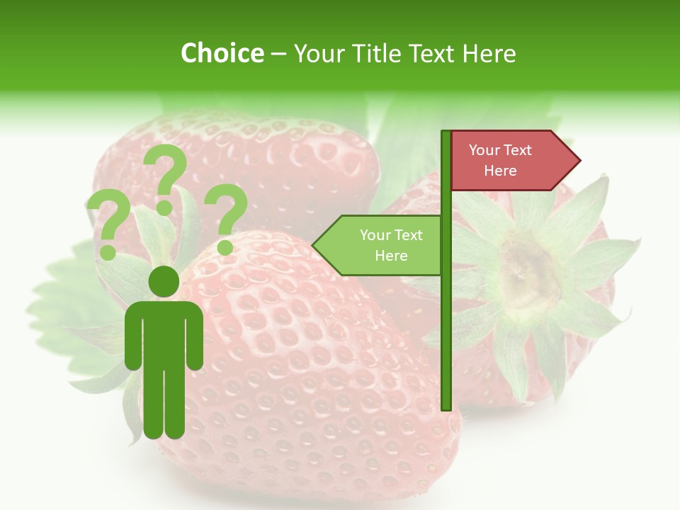 Reflection Freshness Leaf PowerPoint Template