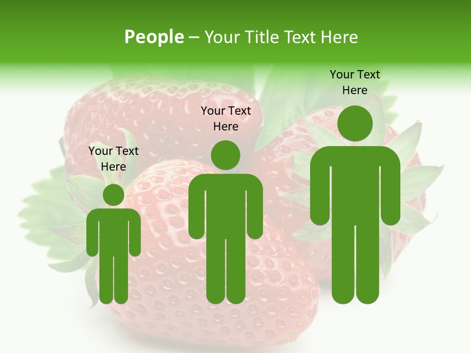 Reflection Freshness Leaf PowerPoint Template