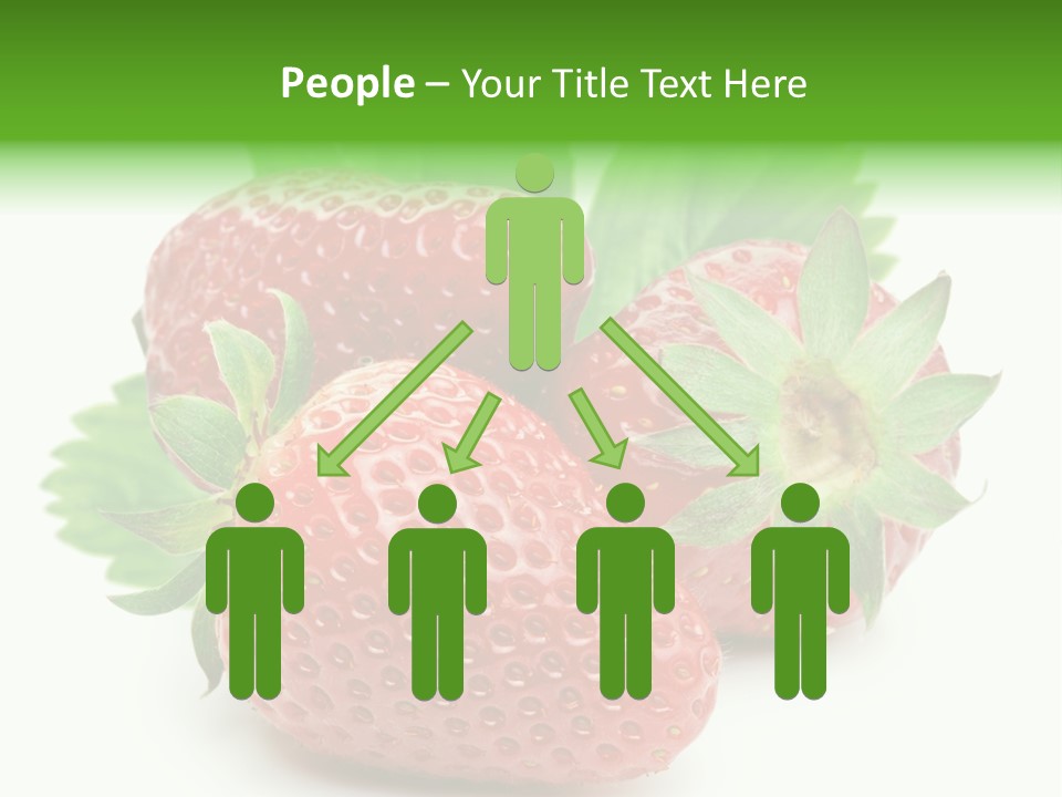 Reflection Freshness Leaf PowerPoint Template