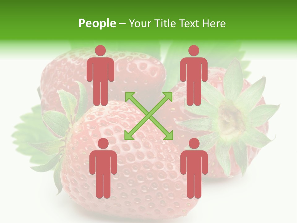 Reflection Freshness Leaf PowerPoint Template