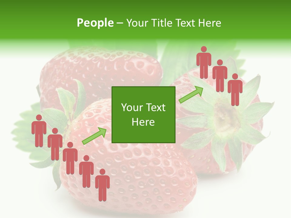 Reflection Freshness Leaf PowerPoint Template