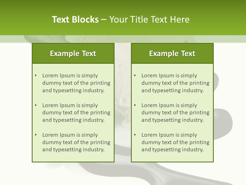 Cold Refreshing Refreshment PowerPoint Template
