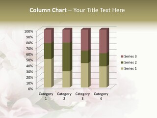 Copy Green Flowers PowerPoint Template