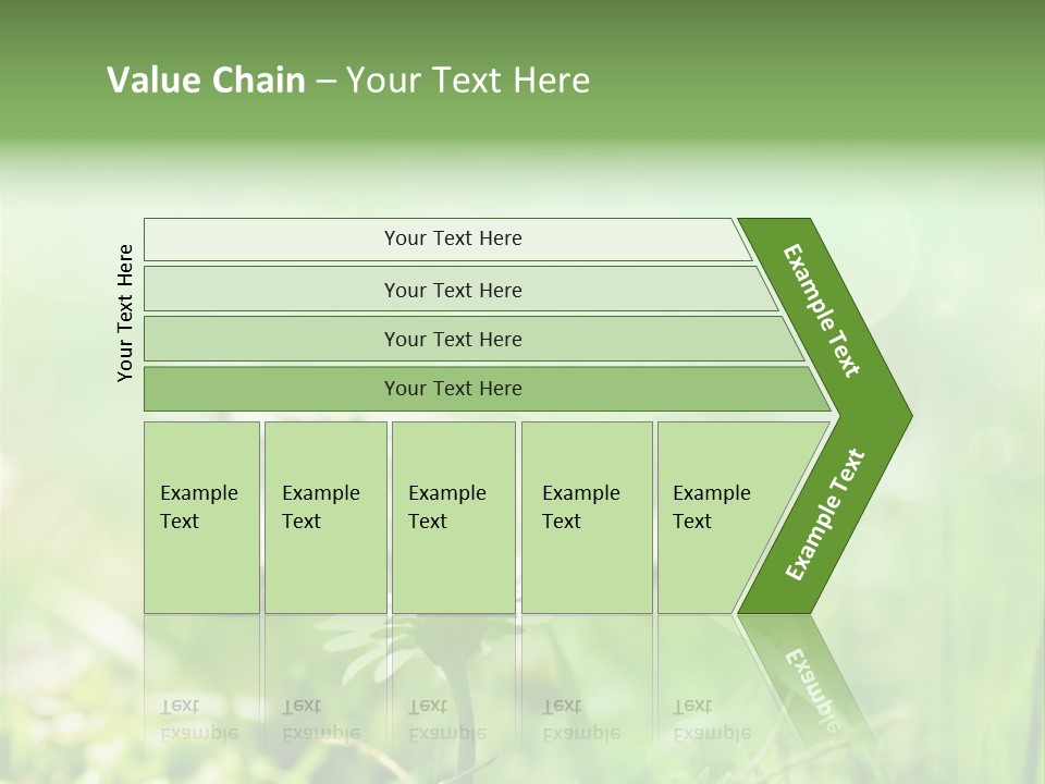 Leaf Daisy Season PowerPoint Template