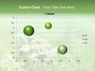 Leaf Daisy Season PowerPoint Template