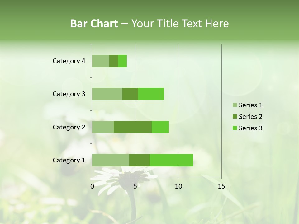Leaf Daisy Season PowerPoint Template
